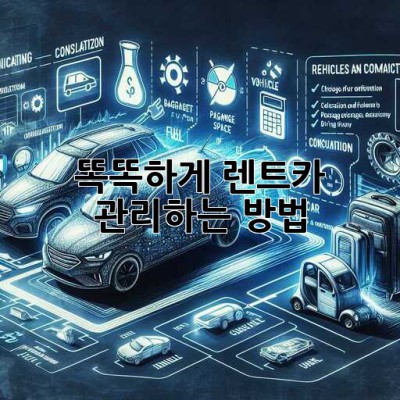 🚗 똑똑하게 렌트카 관리하는 방법! ✨