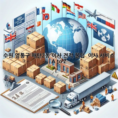 수원 영통구 매탄2동 이사 견적 꿀팁🍯 & 이사 서비스 A to Z